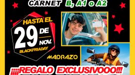 OFERTA BLACK FRIDAY AUTOESCUELA BARCELONA